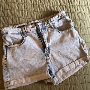 Wild Fable Light Blue Highwaisted Denim Shorts